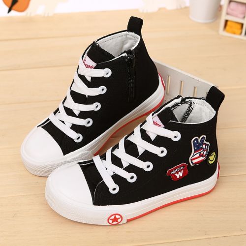 Chaussures enfants en toile WARRIOR pour printemps - semelle caoutchouc Ref 1039434