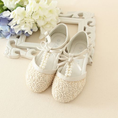 Chaussures enfants en PU ronde creux pour été - semelle caoutchouc Ref 1039449