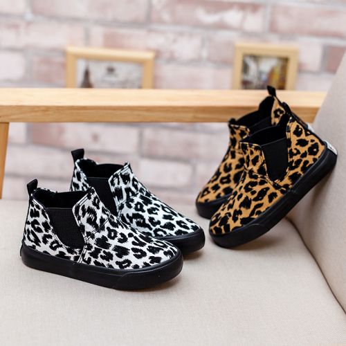 Chaussures enfants en toile pour printemps - semelle caoutchouc antidérapant Ref 1039559