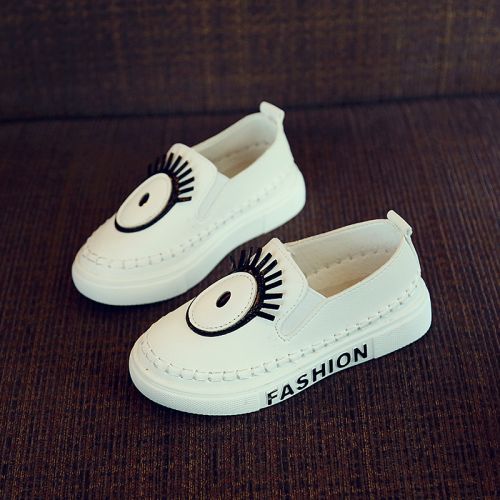 Chaussures enfants en PU ronde pour printemps - semelle caoutchouc Ref 1039574