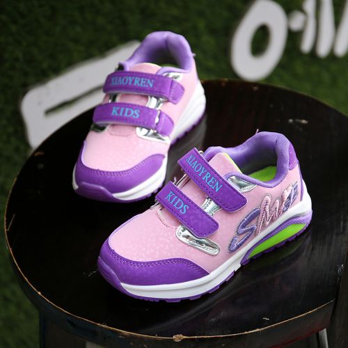 Chaussures enfants en similicuir pour printemps - semelle caoutchouc antidérapant Ref 1039591