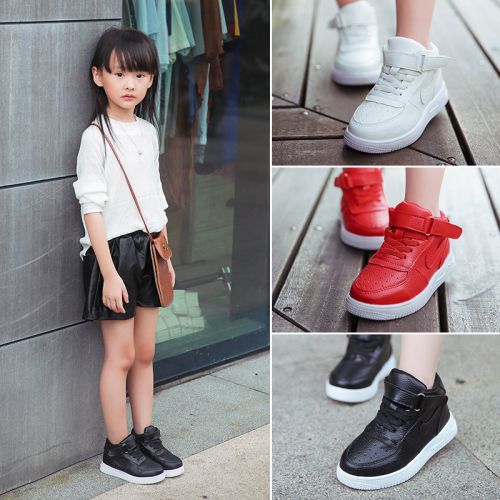 Chaussures enfants en PU pour printemps - semelle caoutchouc Ref 1039661