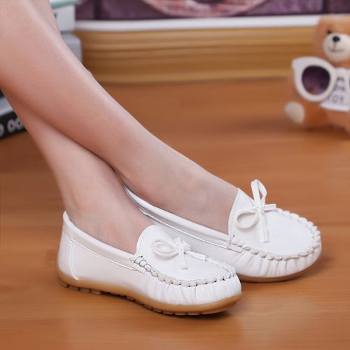 Chaussures enfants en PU PDEP tête plate pour printemps - Ref 1039715
