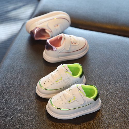 Chaussures enfants en cuir synthétique pour printemps - Ref 1039774