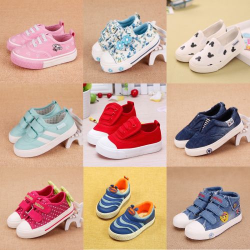 Chaussures enfants en toile SAMISOBO pour Toute saison - semelle caoutchouc Ref 1039785