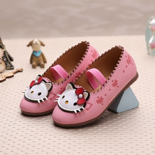 Chaussures enfants en PU ronde pour printemps - semelle caoutchouc Ref 1039880