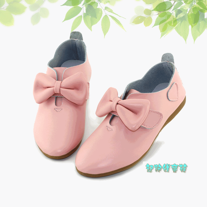 Chaussures enfants en cuir ronde pour printemps - Ref 1039926