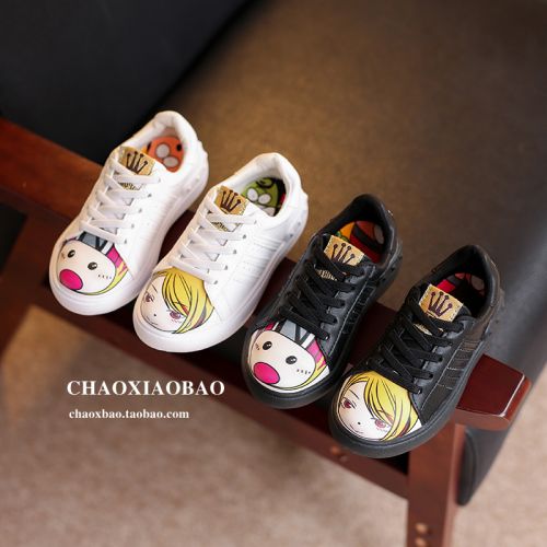 Chaussures enfants en PU pour printemps - semelle caoutchouc Ref 1039936