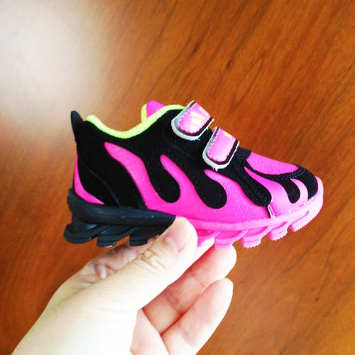 Chaussures enfants en cuir synthétique coutures pour printemps - Ref 1039939