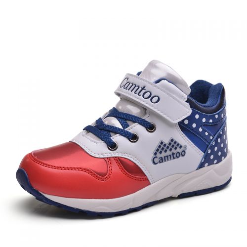 Chaussures enfants en Cuir spatial CAMTOO pour printemps - semelle caoutchouc Ref 1039949
