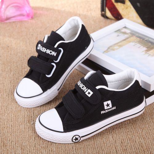 Chaussures enfants en toile pour Toute saison - semelle caoutchouc Ref 1039983