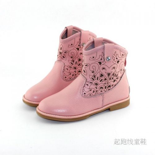 Chaussures enfants en cuir ronde pour printemps - Ref 1040031