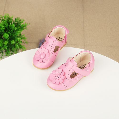 Chaussures enfants en similicuir creux pour printemps - Ref 1040046