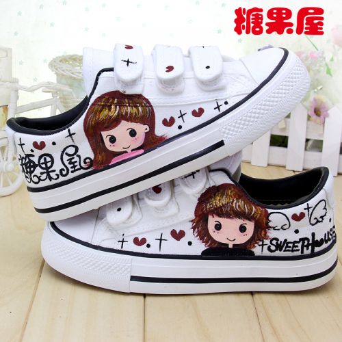 Chaussures enfants en toile pour printemps - Ref 1040049