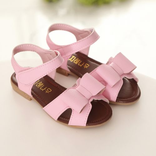 Chaussures enfants en PU Tête de poisson pour été - semelle caoutchouc Ref 1040068