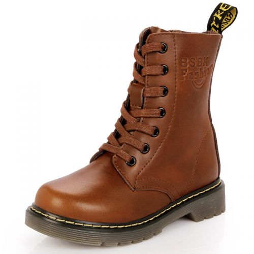 Chaussures enfants en cuir HUNDRED SI COOL ronde pour Toute saison - semelle caoutchouc Ref 1040070