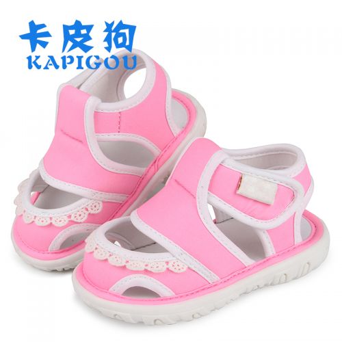 Chaussures enfants en coton Baotou pour été - semelle caoutchouc antidérapant Ref 1040073