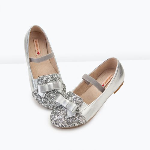 Chaussures enfants en PU TSELEEGENCE ronde paillette pour printemps - semelle caoutchouc Ref 1040090