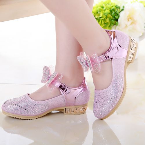 Chaussures enfants en PU ronde coutures cuir pour été - semelle TPR Ref 1040109