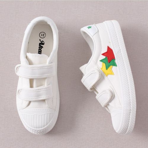 Chaussures enfants en toile pour printemps - semelle caoutchouc naturel Ref 1040132