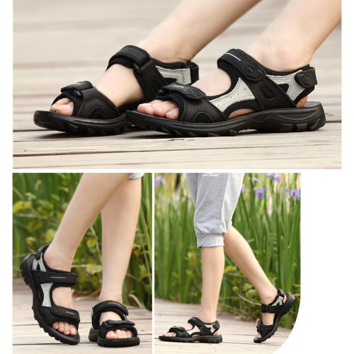 Chaussures enfants en cuir pour été - semelle caoutchouc Ref 1040143