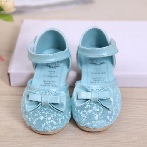 Chaussures enfants en satin Baotou creux pour été - Ref 1040265