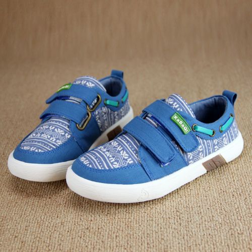 Chaussures enfants en toile pour printemps - semelle caoutchouc Wear Ref 1040297