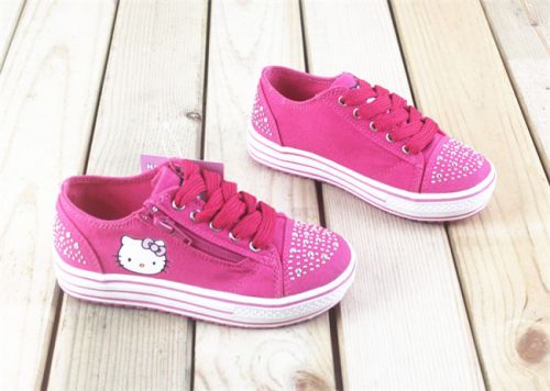 Chaussures enfants en tissu pour printemps - semelle caoutchouc Wear Ref 1040331
