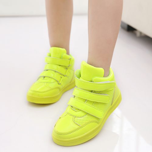 Chaussures enfants en PU pour printemps - semelle caoutchouc Ref 1040361