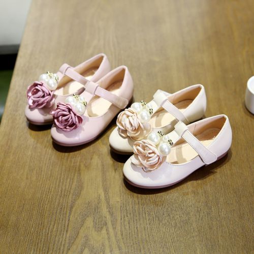 Chaussures enfants en similicuir pour printemps - semelle caoutchouc Ref 1040372