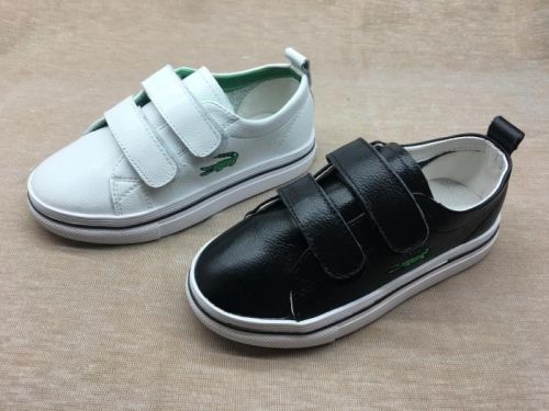 Chaussures enfants en cuir ronde pour printemps - semelle caoutchouc naturel Ref 1040447
