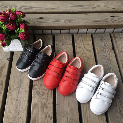 Chaussures enfants en cuir ronde pour Toute saison - semelle caoutchouc naturel Ref 1040467