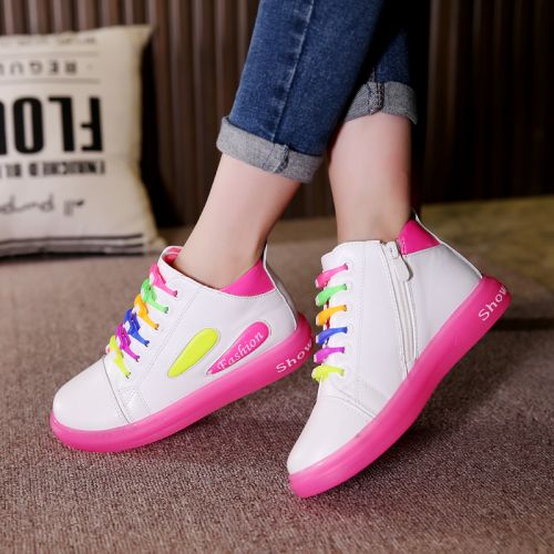 Chaussures enfants en PU pour printemps - semelle caoutchouc naturel Ref 1040544