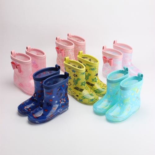Chaussures enfants en plastique pour Toute saison - semelle caoutchouc antidérapant Ref 1040581