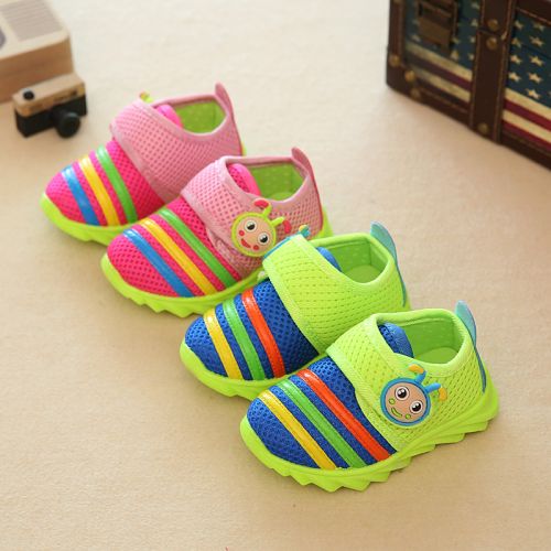 Chaussures enfants en Cuir spatial pour printemps - Ref 1040640
