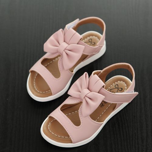Chaussures enfants en PU coutures cuir pour été - semelle caoutchouc antidérapant Ref 1040644