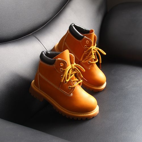 Chaussures enfants en Cuir spatial ronde pour printemps - semelle caoutchouc antidérapant Ref 1040650