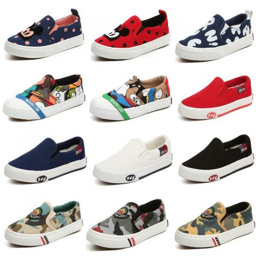 Chaussures enfants en toile WARRIOR pour printemps - semelle caoutchouc Ref 1040667