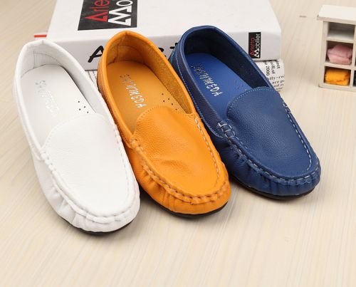 Chaussures enfants en PU ronde pour printemps - semelle caoutchouc Ref 1040669
