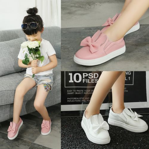 Chaussures enfants en cuir ronde pour printemps - semelle caoutchouc Ref 1040673