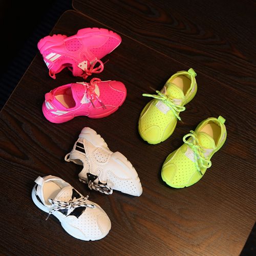 Chaussures enfants en similicuir pour printemps - semelle caoutchouc antidérapant Ref 1040683