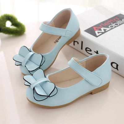 Chaussures enfants en PU ronde coutures cuir pour Toute saison - semelle caoutchouc Ref 1040706