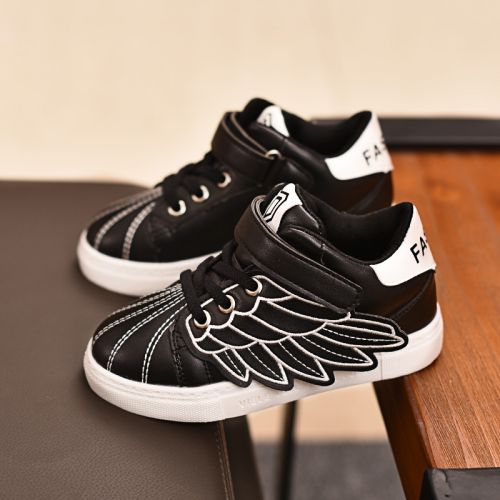 Chaussures enfants en PU pour printemps - semelle caoutchouc Ref 1040718