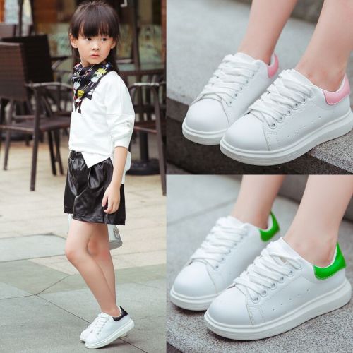 Chaussures enfants en PU pour printemps - semelle caoutchouc antidérapant Ref 1040782