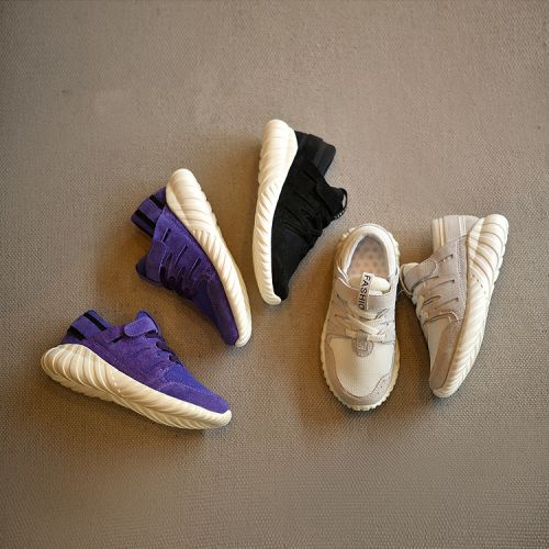 Chaussures enfants pour printemps - semelle caoutchouc antidérapant Ref 1040792