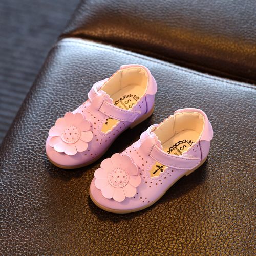 Chaussures enfants en PU ronde pour printemps - semelle caoutchouc Ref 1040802