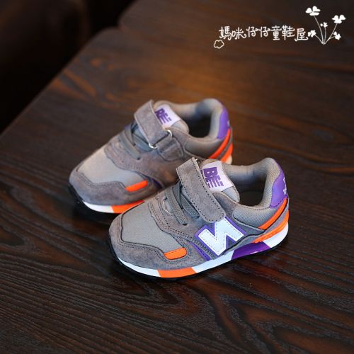 Chaussures enfants en tissu pour printemps - semelle caoutchouc antidérapant Ref 1040834