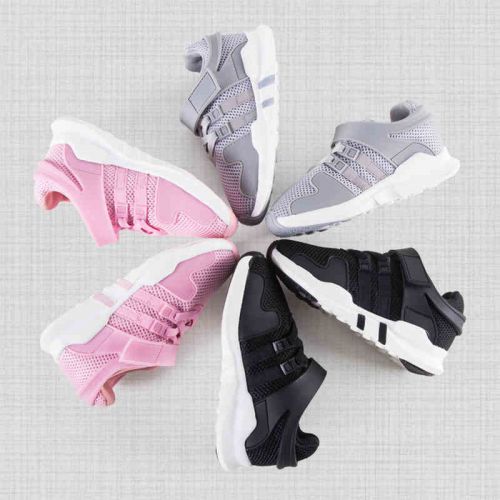 Chaussures enfants en tissu pour printemps - semelle caoutchouc Ref 1040839