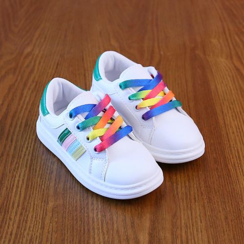Chaussures enfants en PU pour printemps - semelle caoutchouc antidérapant Ref 1040847