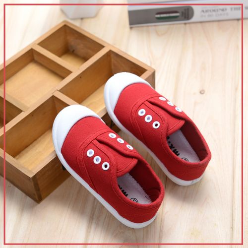 Chaussures enfants en toile TEDY DOG métal pour printemps - semelle caoutchouc Ref 1040944